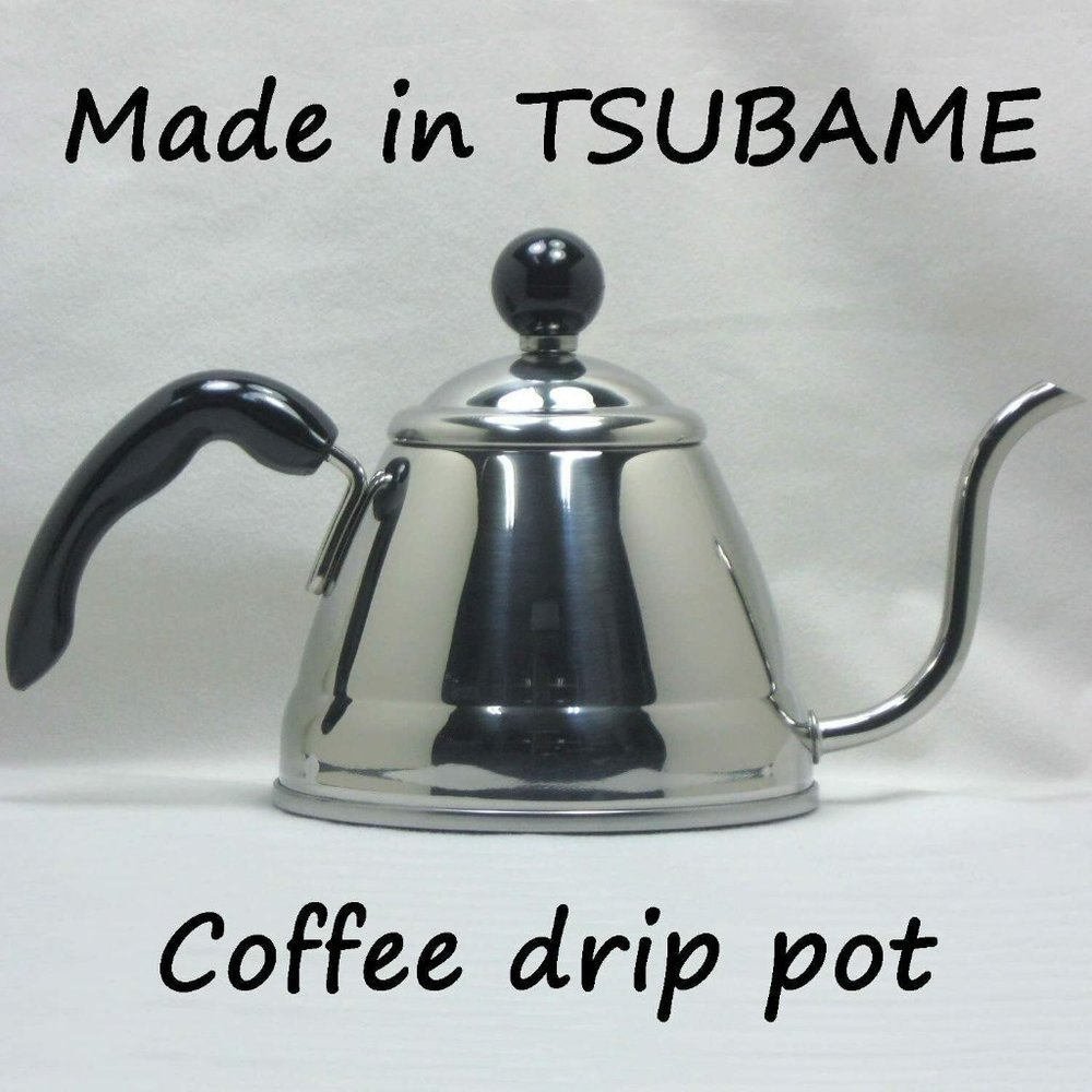 Fino Pour Over Coffee Kettle, 4 1/4 Cup, Silver Tea Pot Stainless Steel BNIB